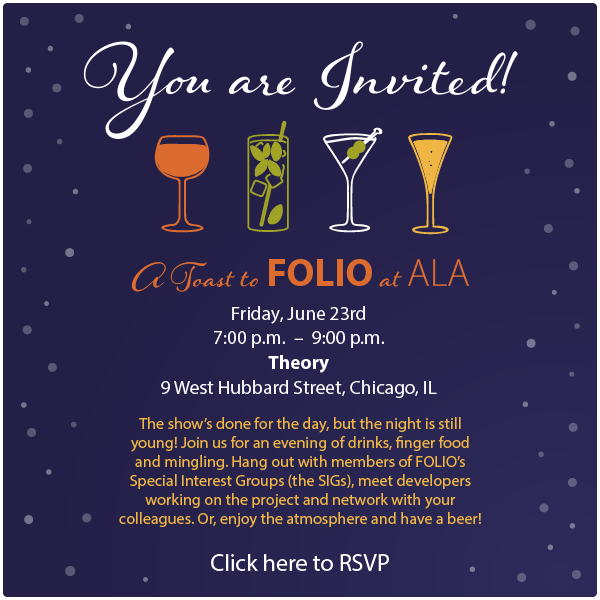 You are invited to FOLIO reception at ALA